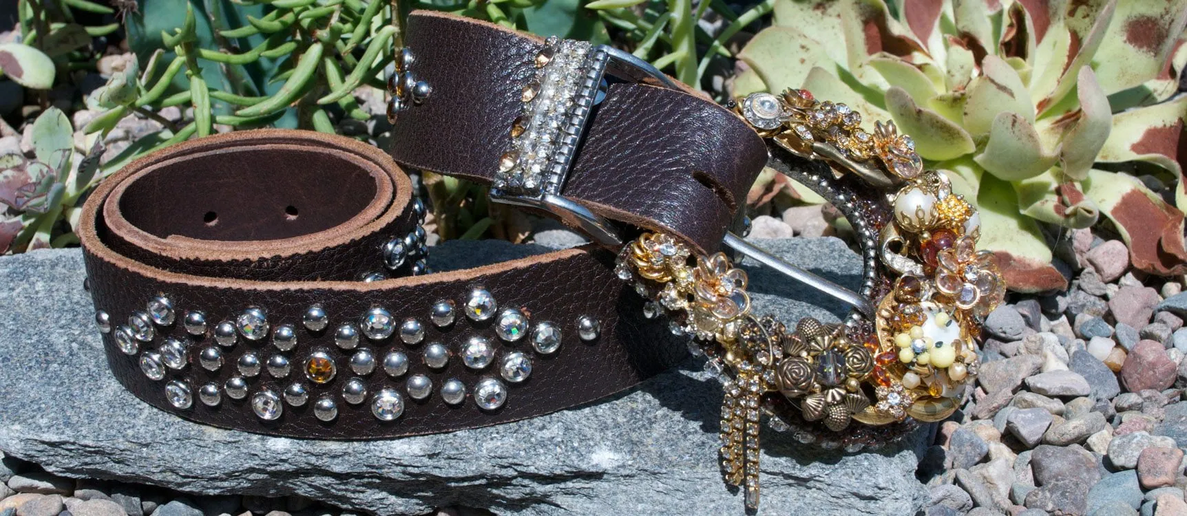 "Vintage Cowgirl Belt & Buckle - Small"