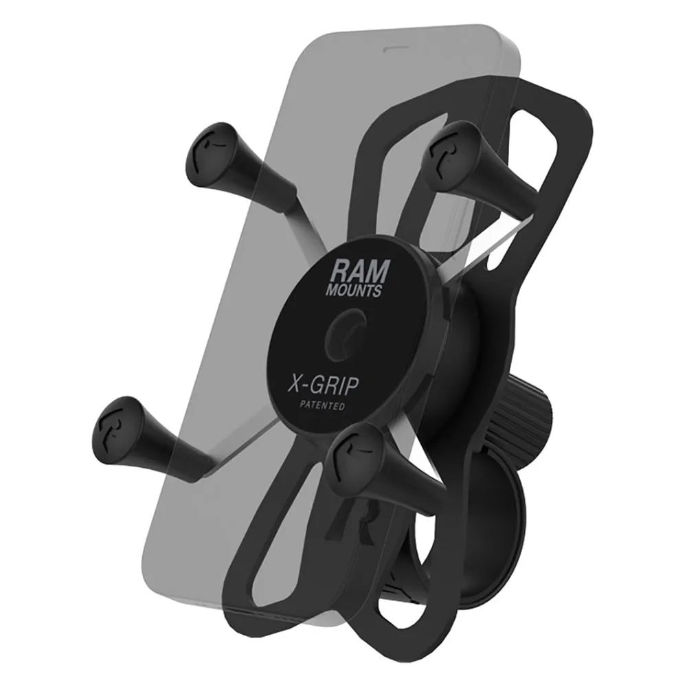 Ram Mount X-Grip Large Phone Mount with Tough-Strap Handlebar Base