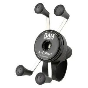 Ram Mount X-Grip Large Phone Mount with Tough-Strap Handlebar Base