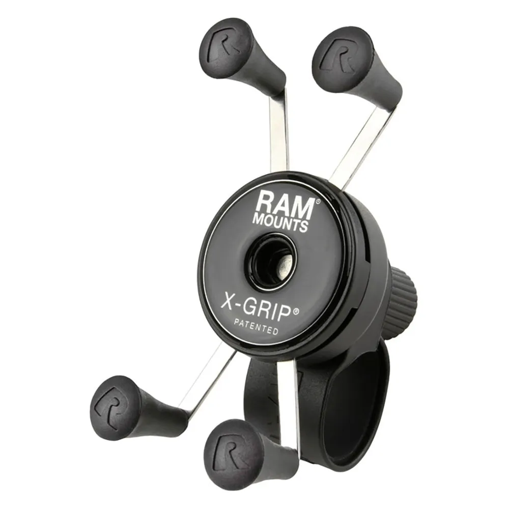 Ram Mount X-Grip Large Phone Mount with Tough-Strap Handlebar Base