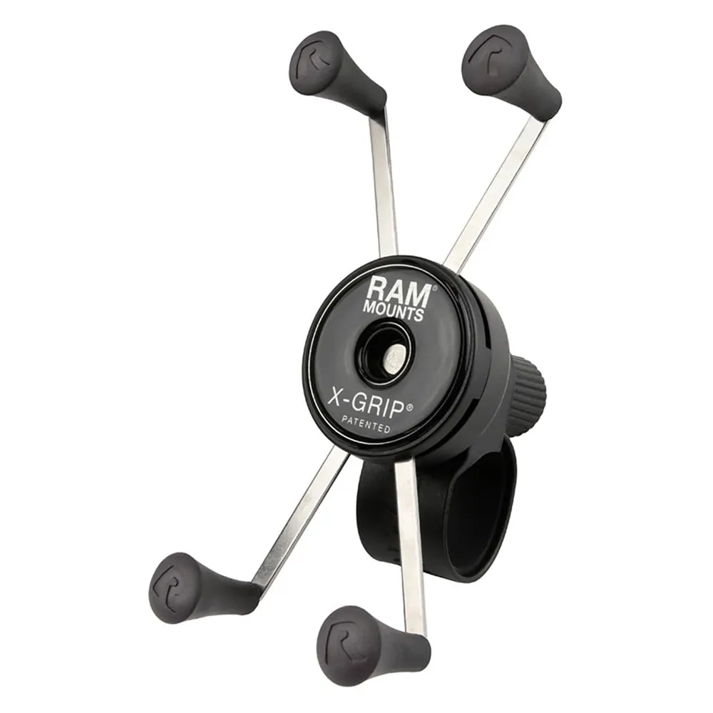 Ram Mount X-Grip Large Phone Mount with Tough-Strap Handlebar Base