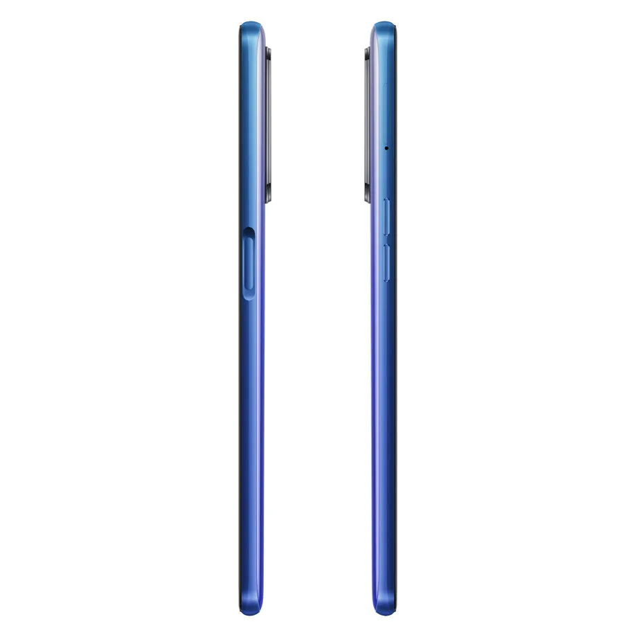 REALME 6 Global Version 4GB 128GB 6.5Inch Moblie Phone Helio G90T Octa Core 64MP Quad Camera Cellphone 430mAh 30W EU Charger white