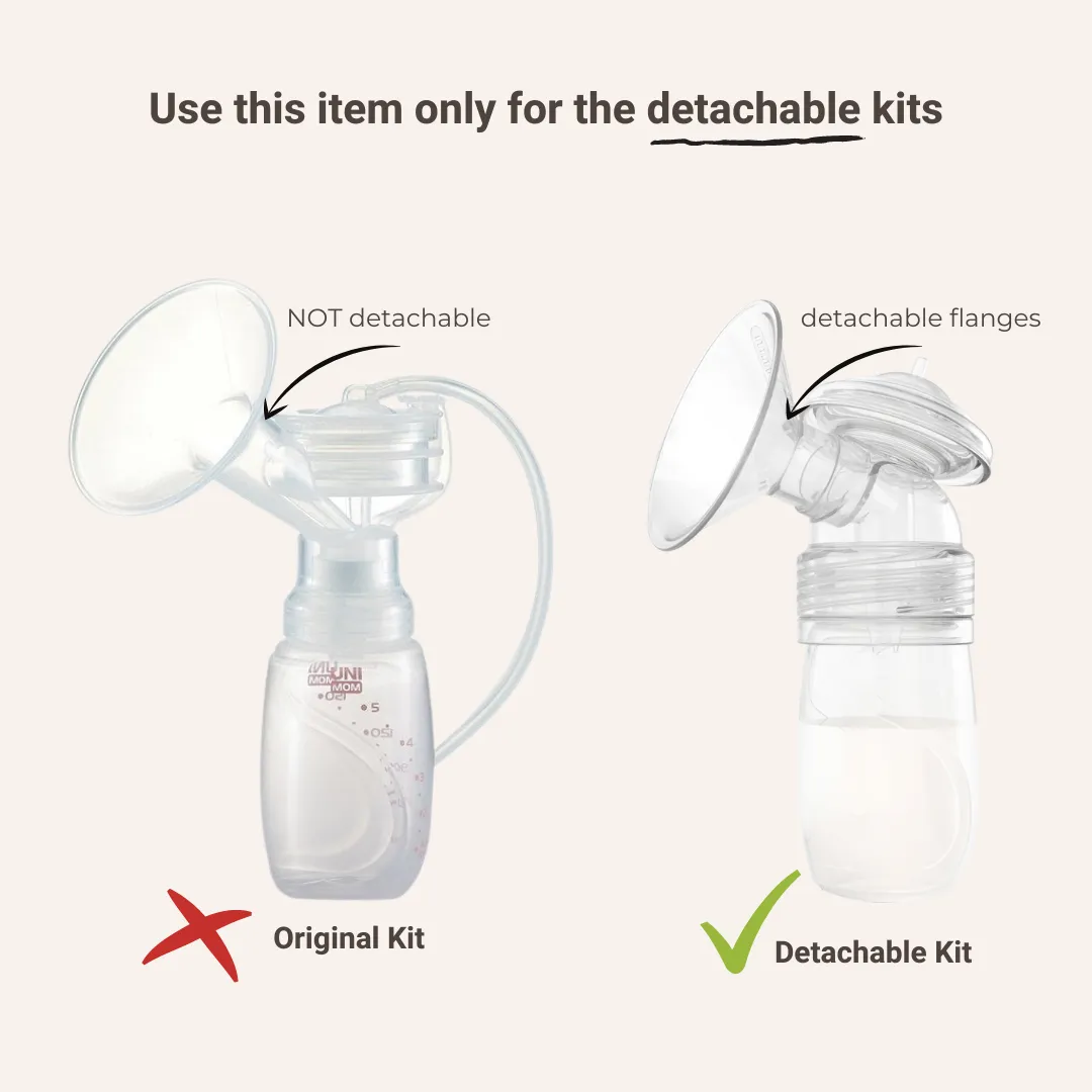 Replacement Diaphragm Cover Caps for Detachable Breast Shield Kits