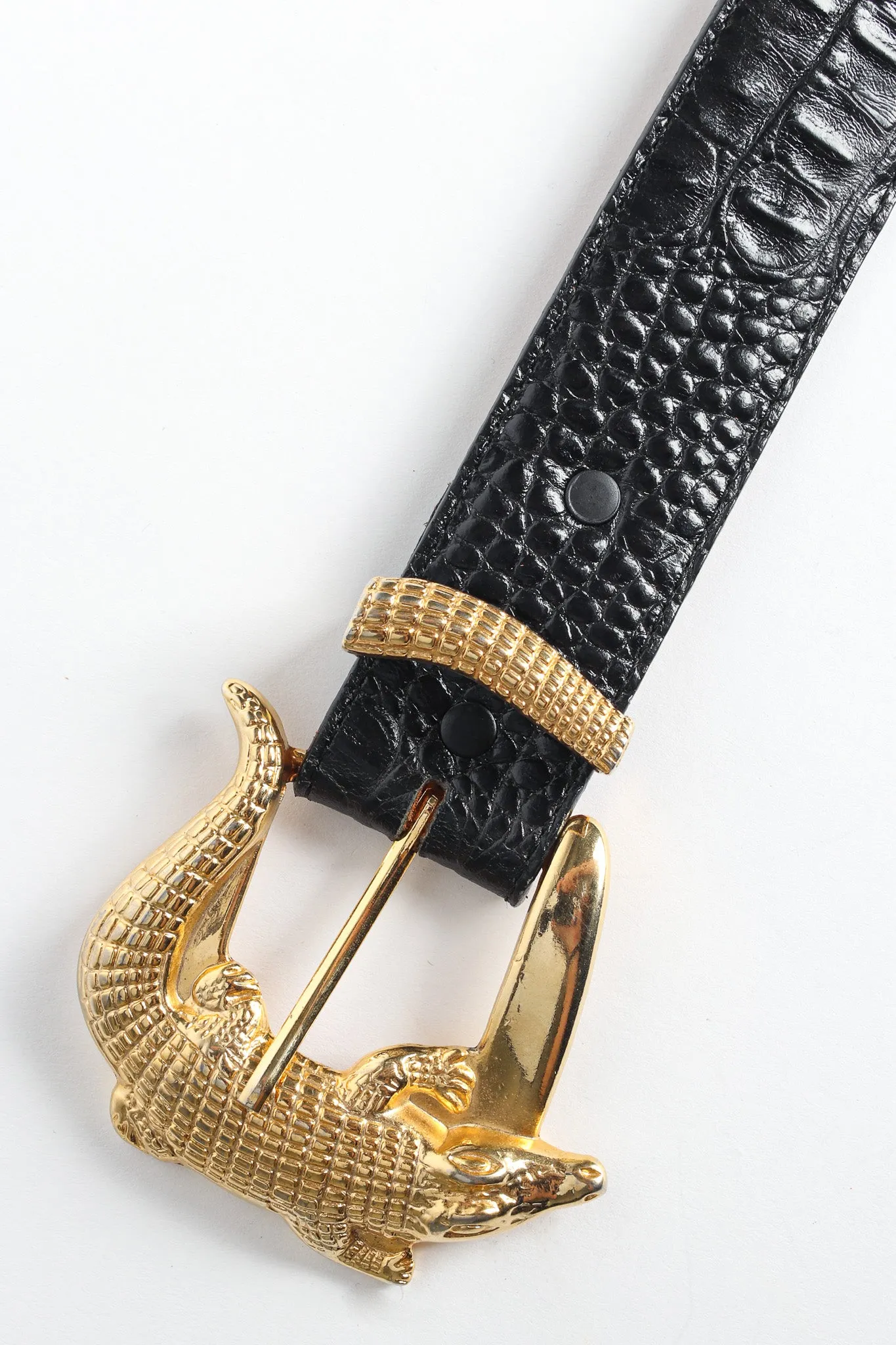 Reptile Alligator Buckle Belt