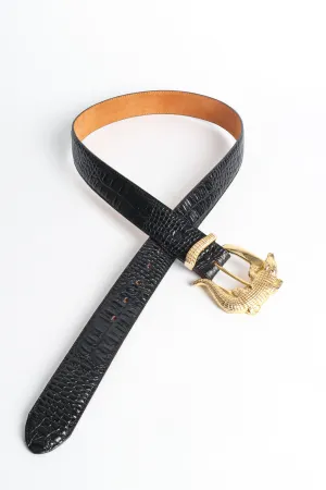 Reptile Alligator Buckle Belt