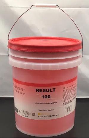 Result 100 - 5 gallon pail (yields 9000 loads)