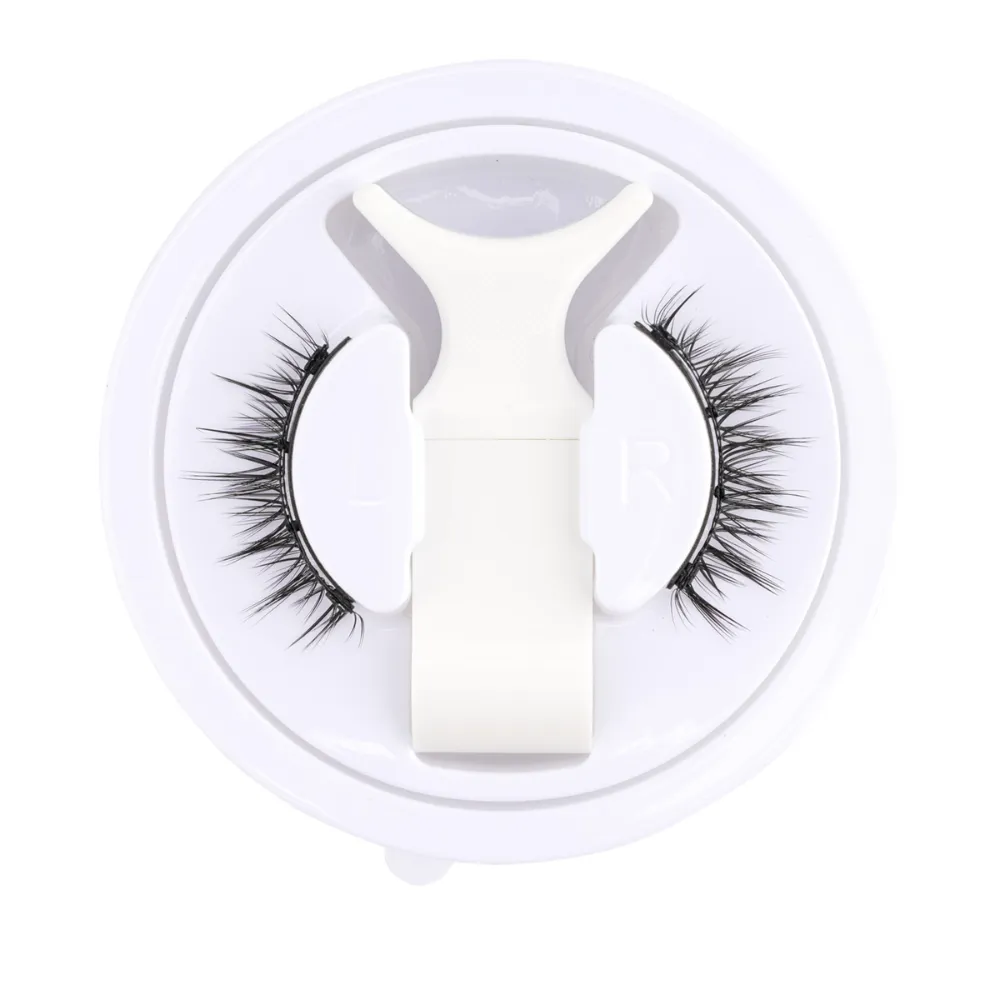 Reusable Magnetic Eyelash & Tweezer Set – No Glue Needed