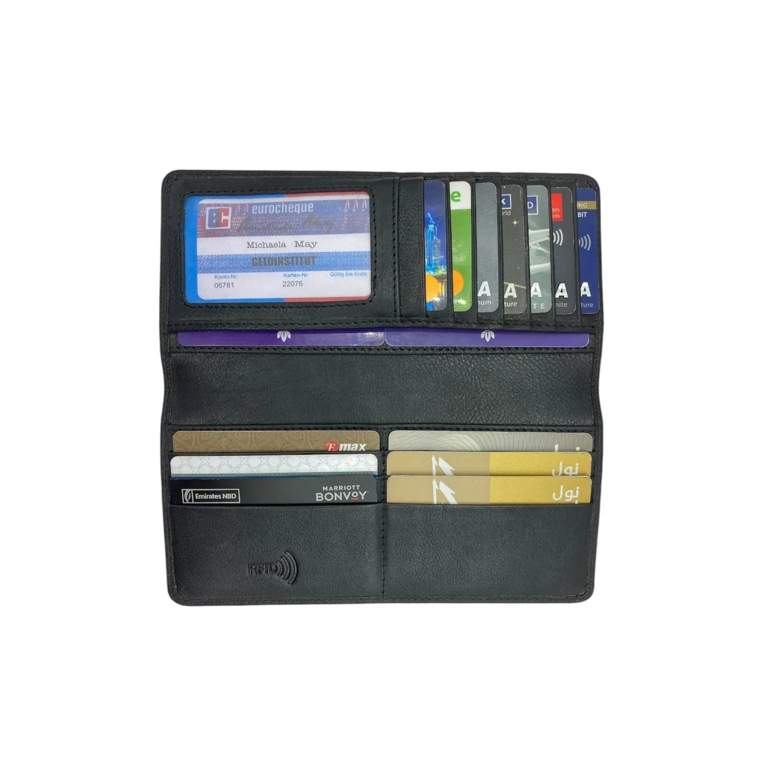 RFID Maveric Long Wallet # RFID-1936SAN