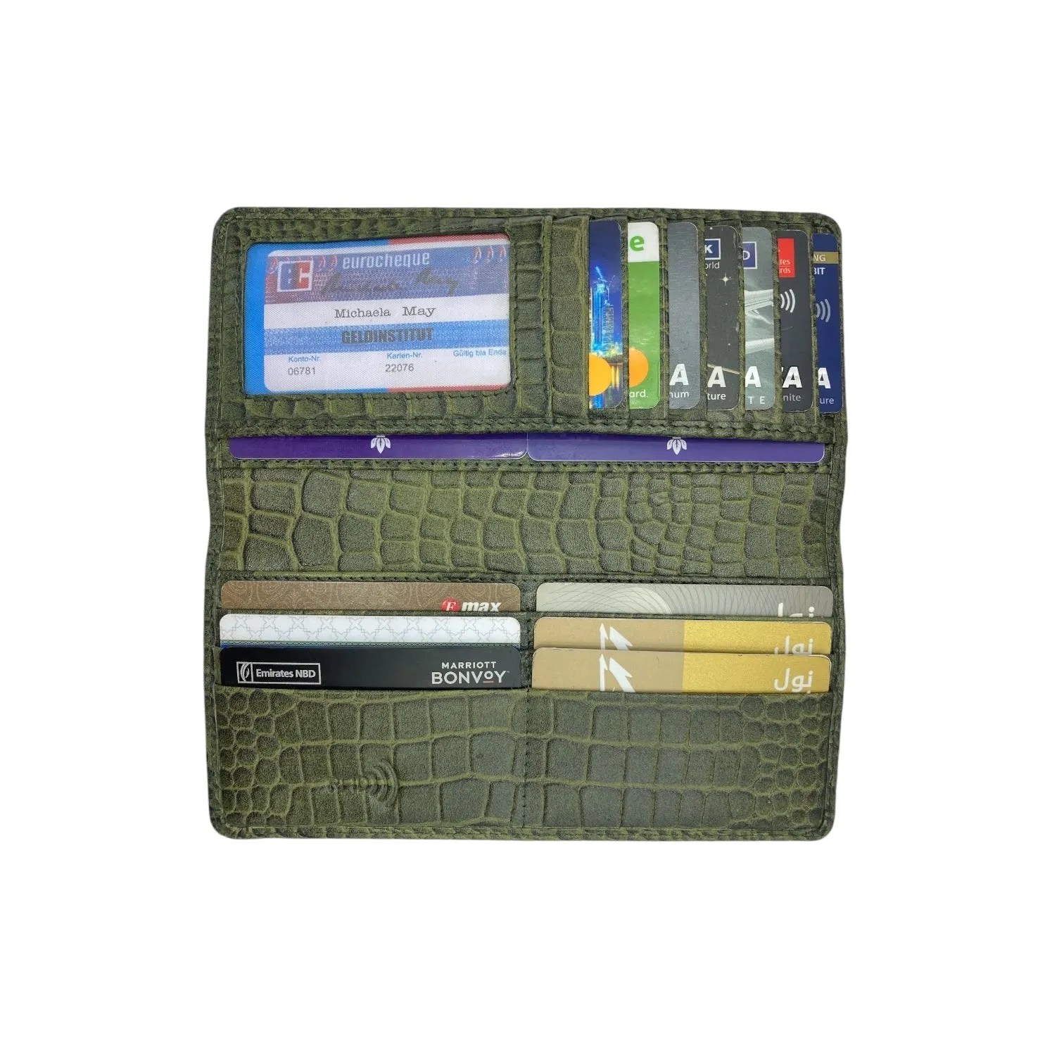 RFID Maveric Long Wallet # RFID-1936SAN