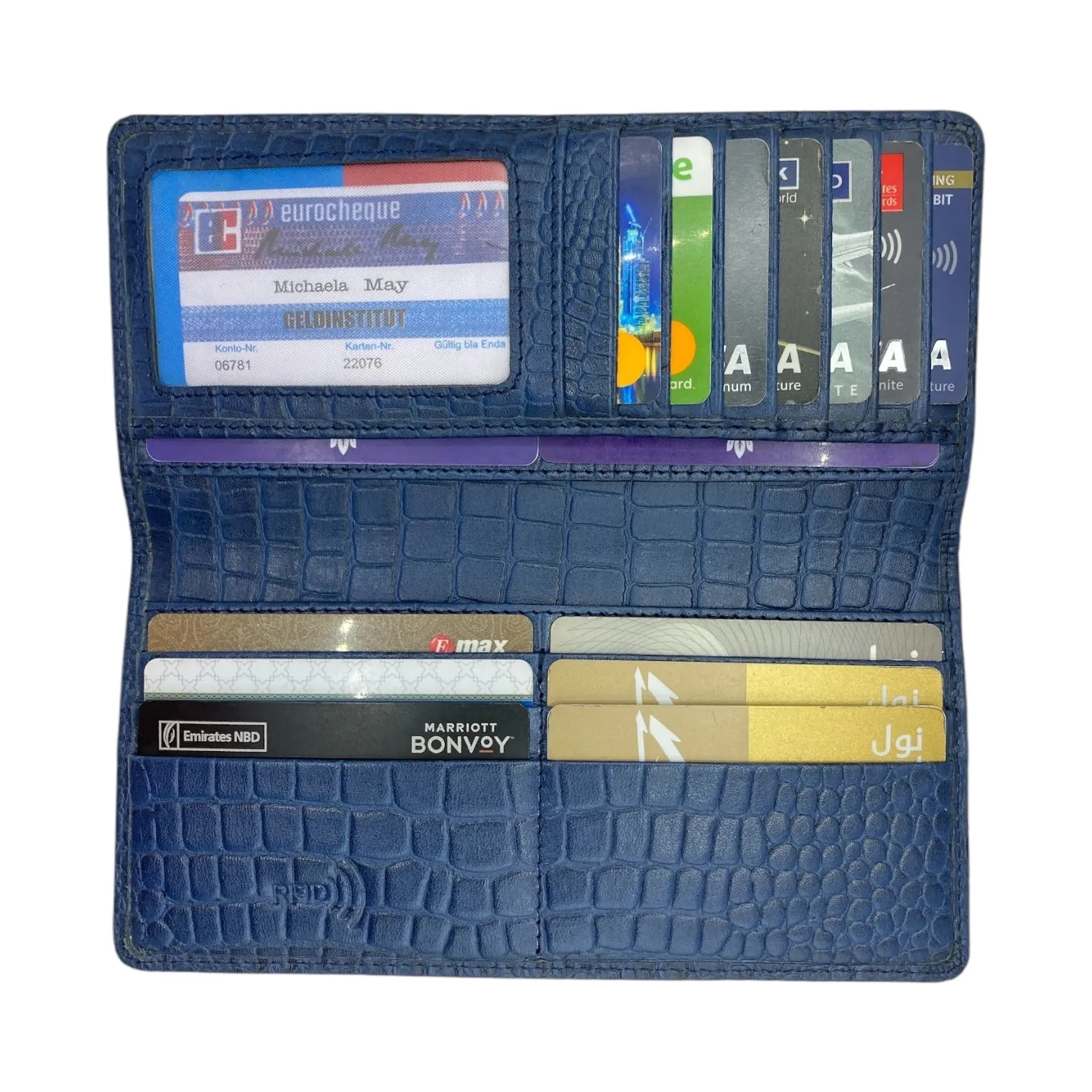 RFID Maveric Long Wallet # RFID-1936SAN