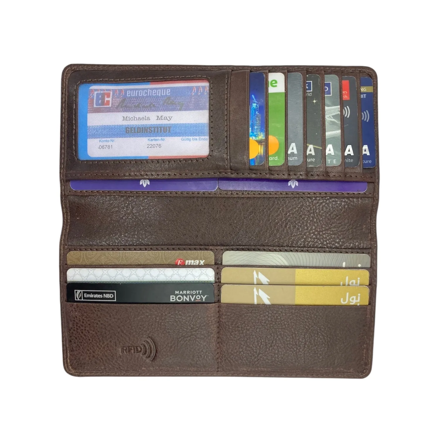 RFID Maveric Long Wallet # RFID-1936SAN