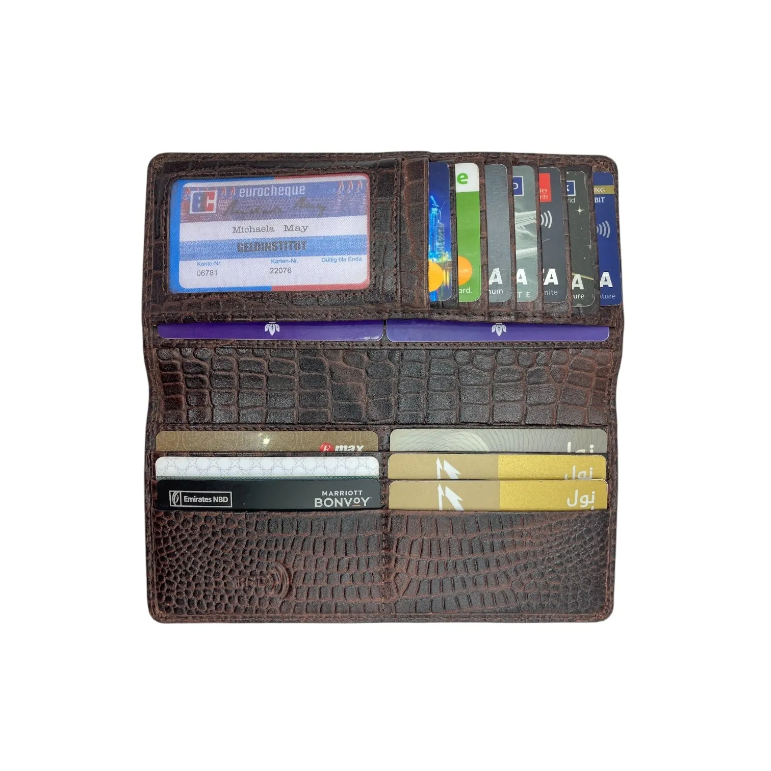 RFID Maveric Long Wallet # RFID-1936SAN
