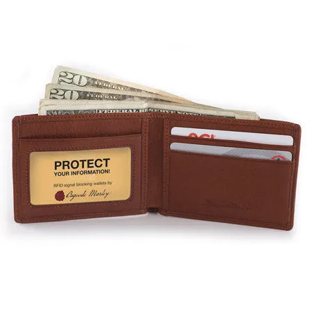 RFID Ultra Mini Bifold Wallet - With Id Window