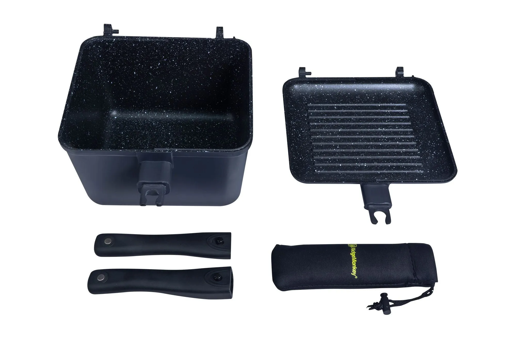 Ridgemonkey Connect Deep Pan & Griddle Granite Edition Standard & XL