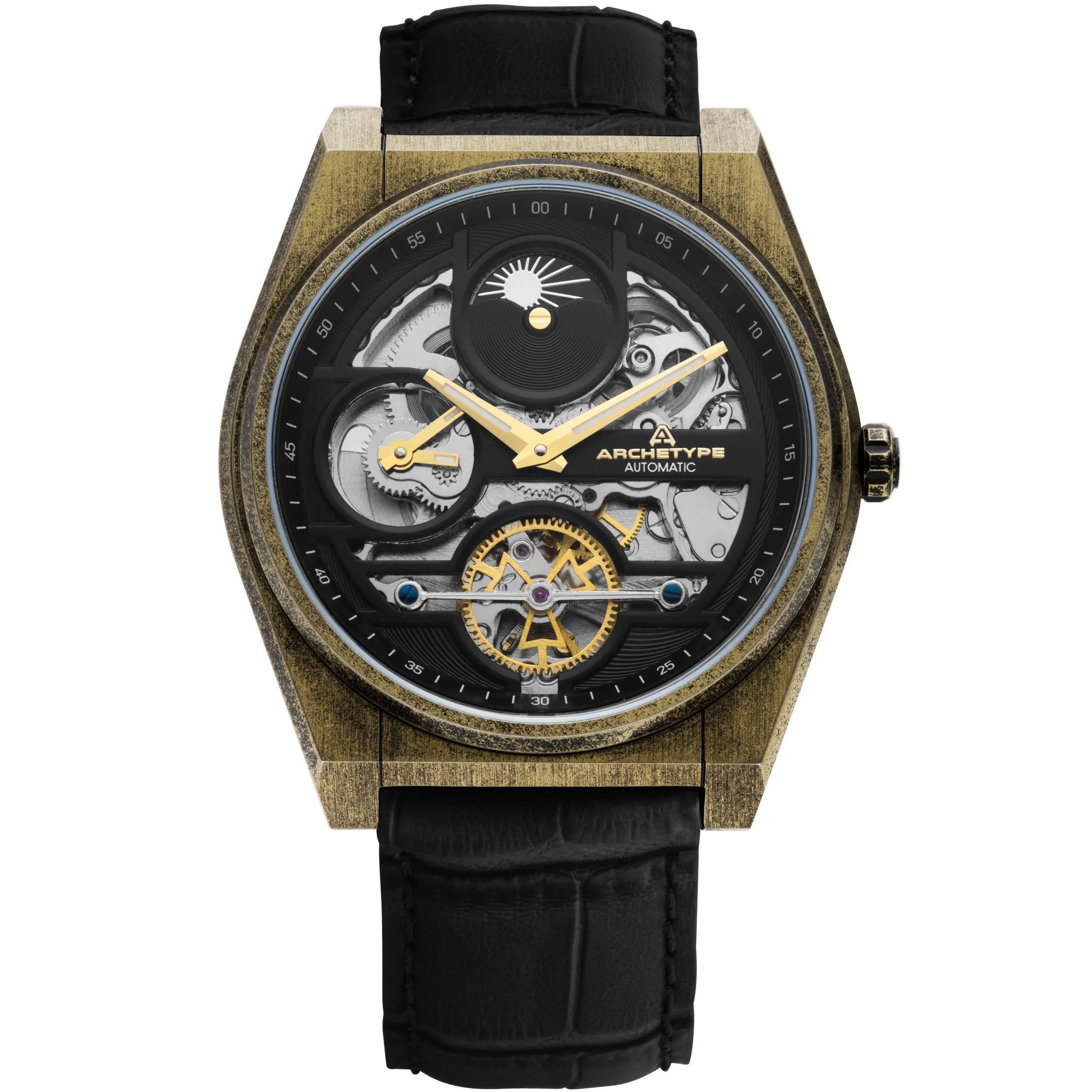 Rogue Automatic Antique Brass Black
