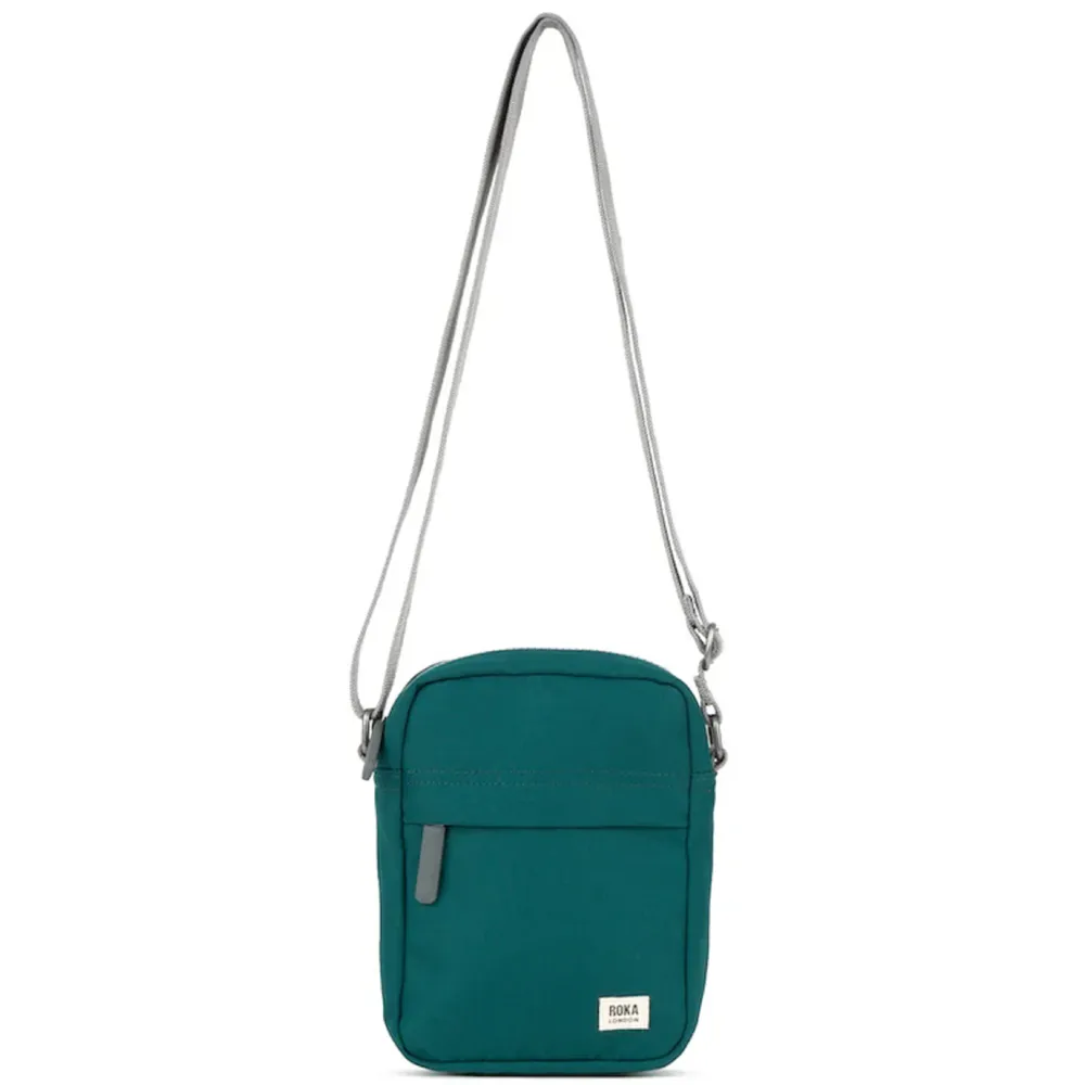 Roka Bond Recycled Canvas Teal Bag