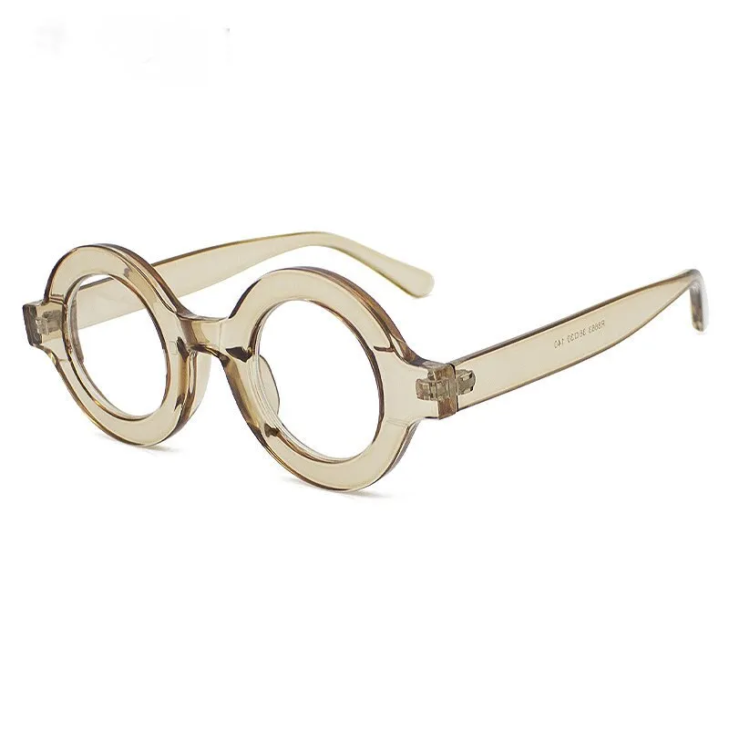 Round Anti Blue Light Blocking Glasses Women Men Optical Glasses Frame Prescription Spectacle Frames Computer Shades Unisex