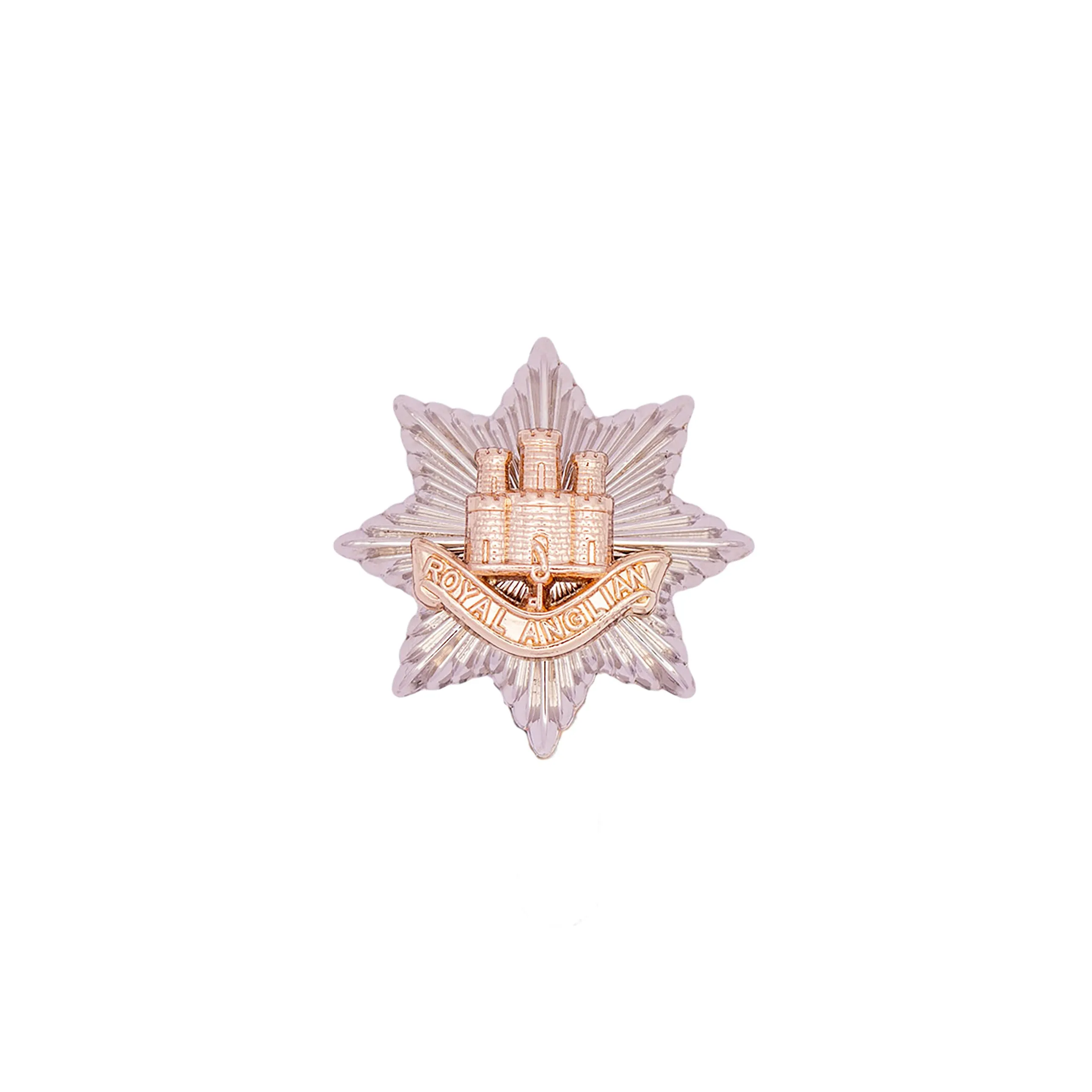 Royal Anglian Regiment Metal Cap Badge