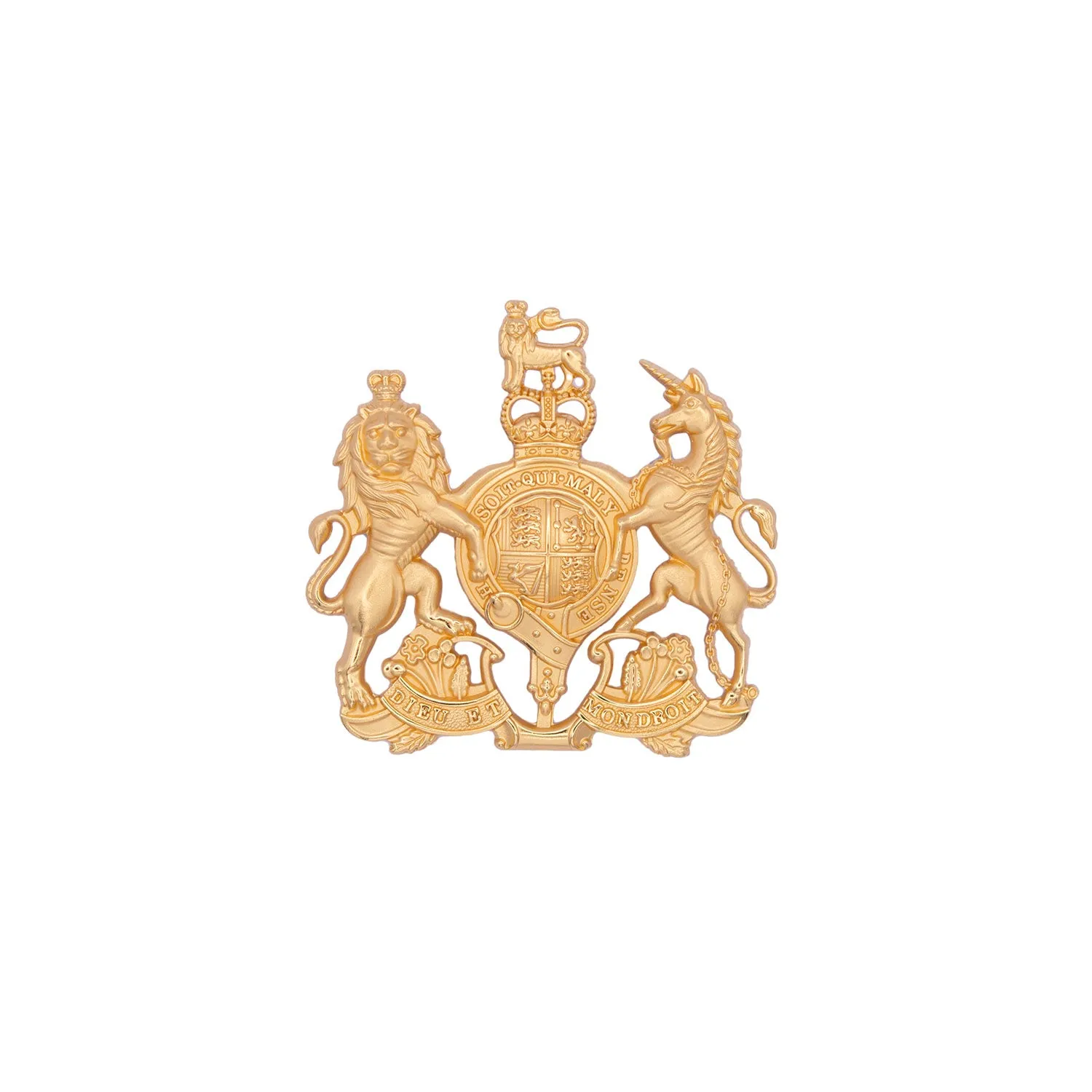 Royal Arms Warrant Officer 1 General Service Metal Badge