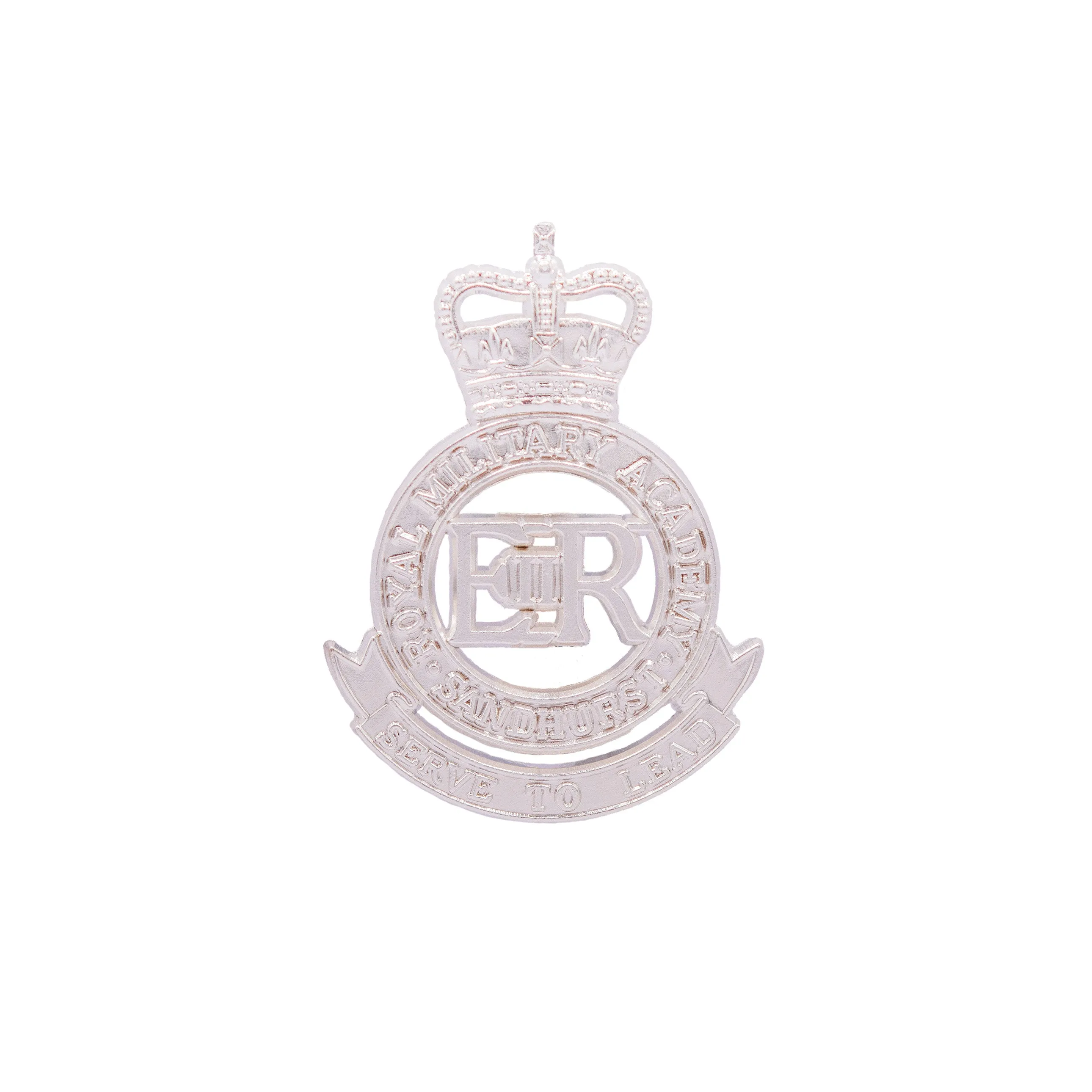 Royal Military Academy Sandhurst Officer Cadets Metal Cap Badge
