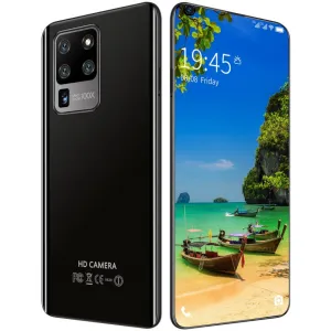 S30U Plus Mobile Phone 6.7-inch High-definition Large-screen 2 16GB Smartphone black_European plug
