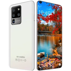 S30U Plus Mobile Phone 6.7-inch High-definition Large-screen 2 16GB Smartphone white_European plug