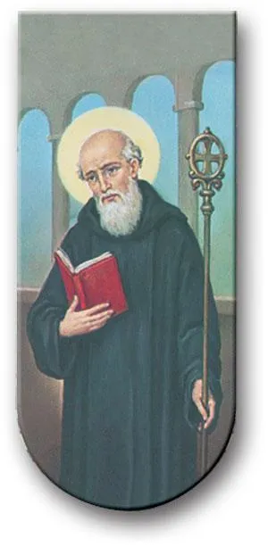 Saint Benedict 3" Magnetic Bookmark