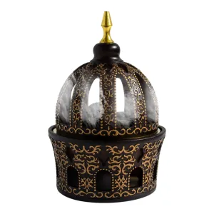 Samawa Bakhoor Burner Vintage Design with magnetic Lid Assorted colors 1pc