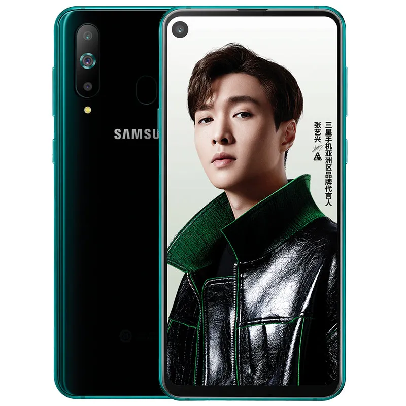 Samsung Galaxy A8s SM-G8870 Mobile Phone 6.4"" 6 128GB Snapdragon 710 Rear Camera 24.0MP 5.0MP 10.0MP NFC Dual SIM Black