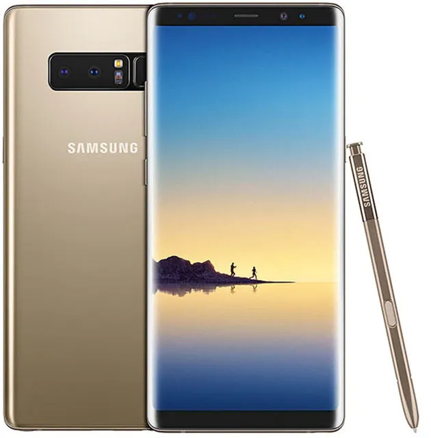 Samsung Galaxy Note 8 Mobile Phone 4G LTE Octa Core 6.3"" Dual 12MP 6GB RAM 64GB ROM Mobile Cell Phone (Singal SIM) black_64G