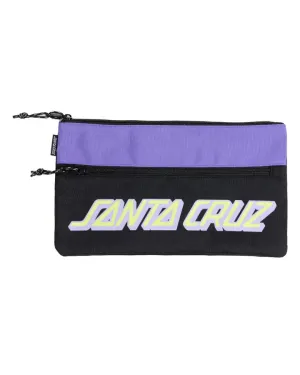 Santa Cruz Classic Strip Dual Zip Pencil Case