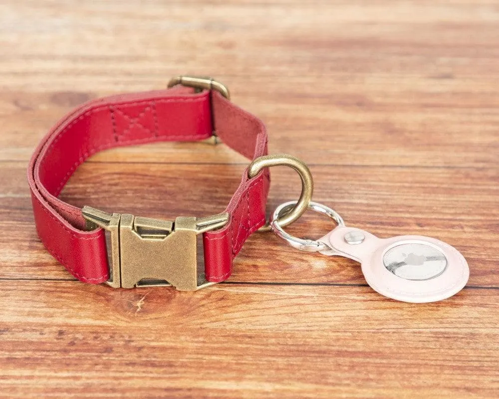 Scobby Leather Dog Collar