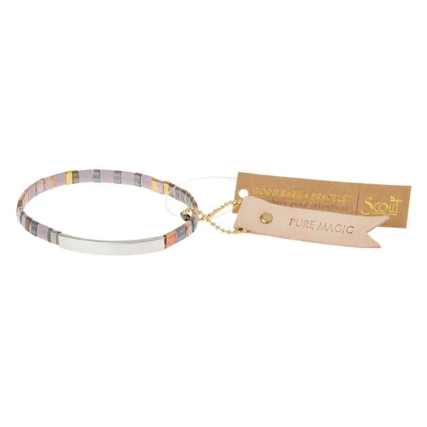 Scout Curated Wears Good Karma Miyuki Bracelet - Pure Magic