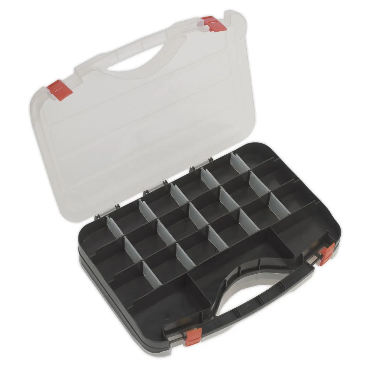 Sealey Parts Storage Case 42 Compartment Double-Sided