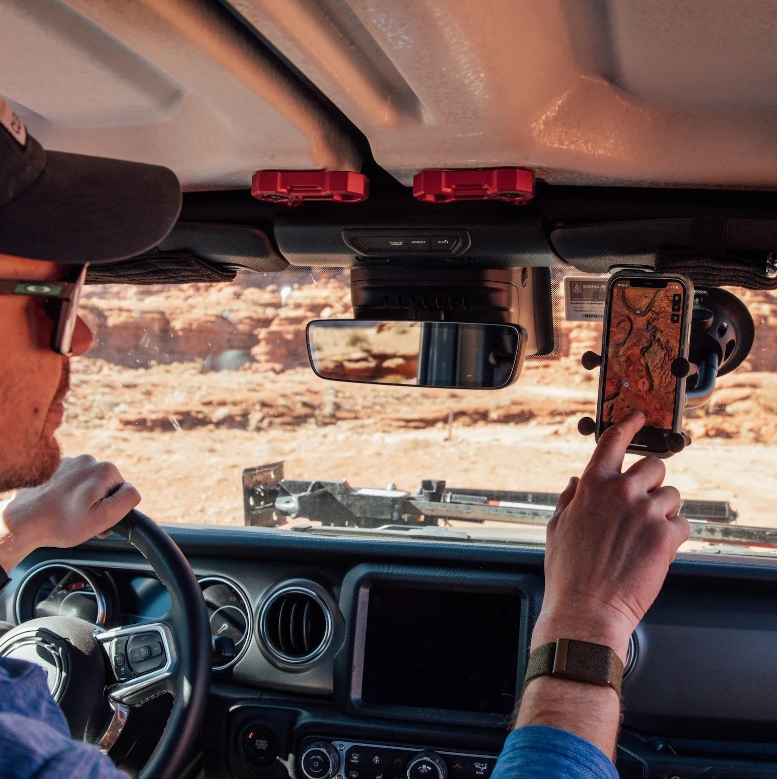 SeaSucker Flex-X Phone Mount XL Black