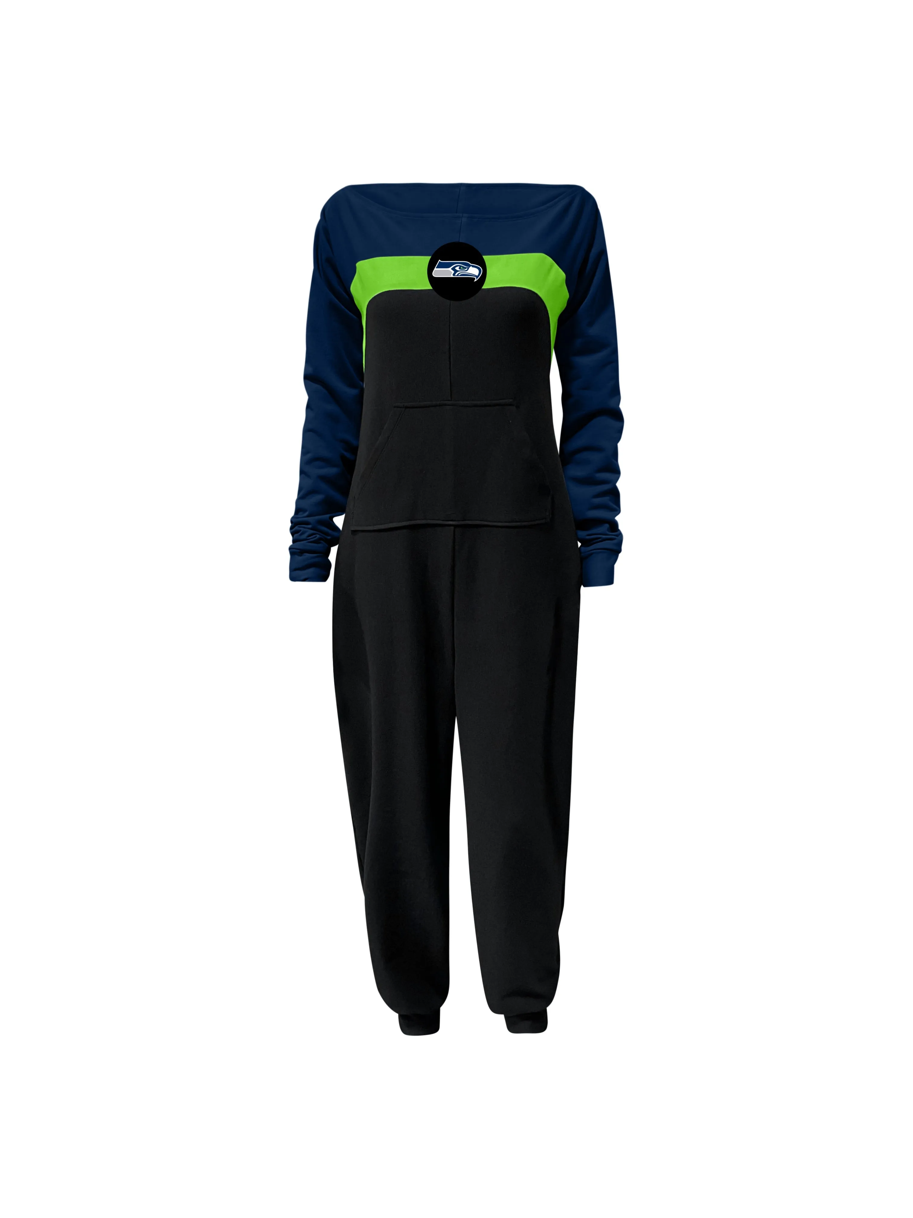 Seattle Seahawks Color Block Jumpsuit