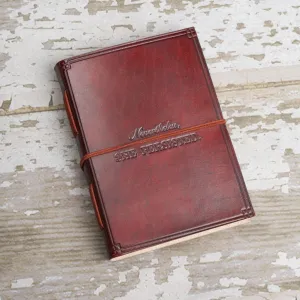 She Persisted Handmade Leather Journal