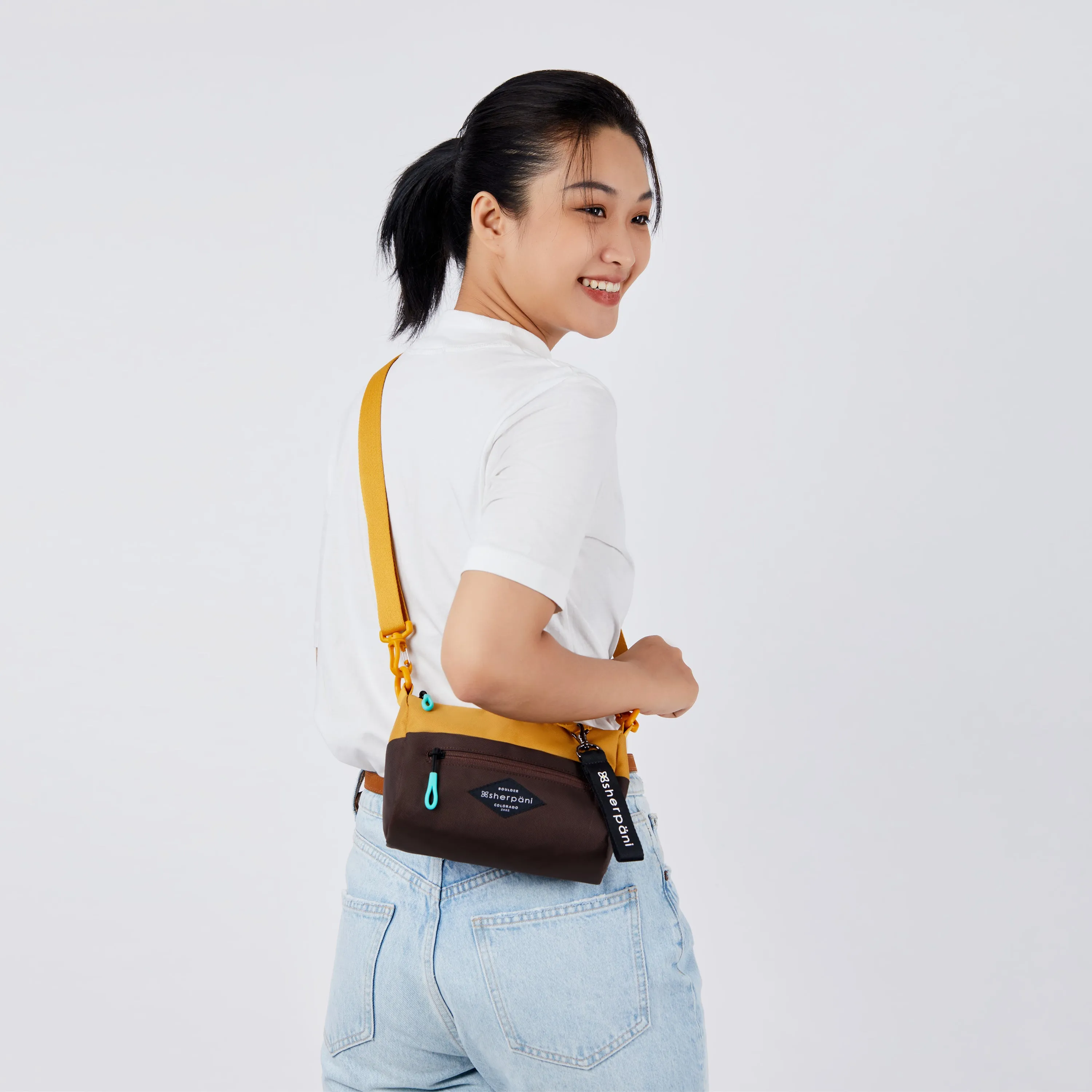 Sherpani Skye Crossbody Handbag sundial