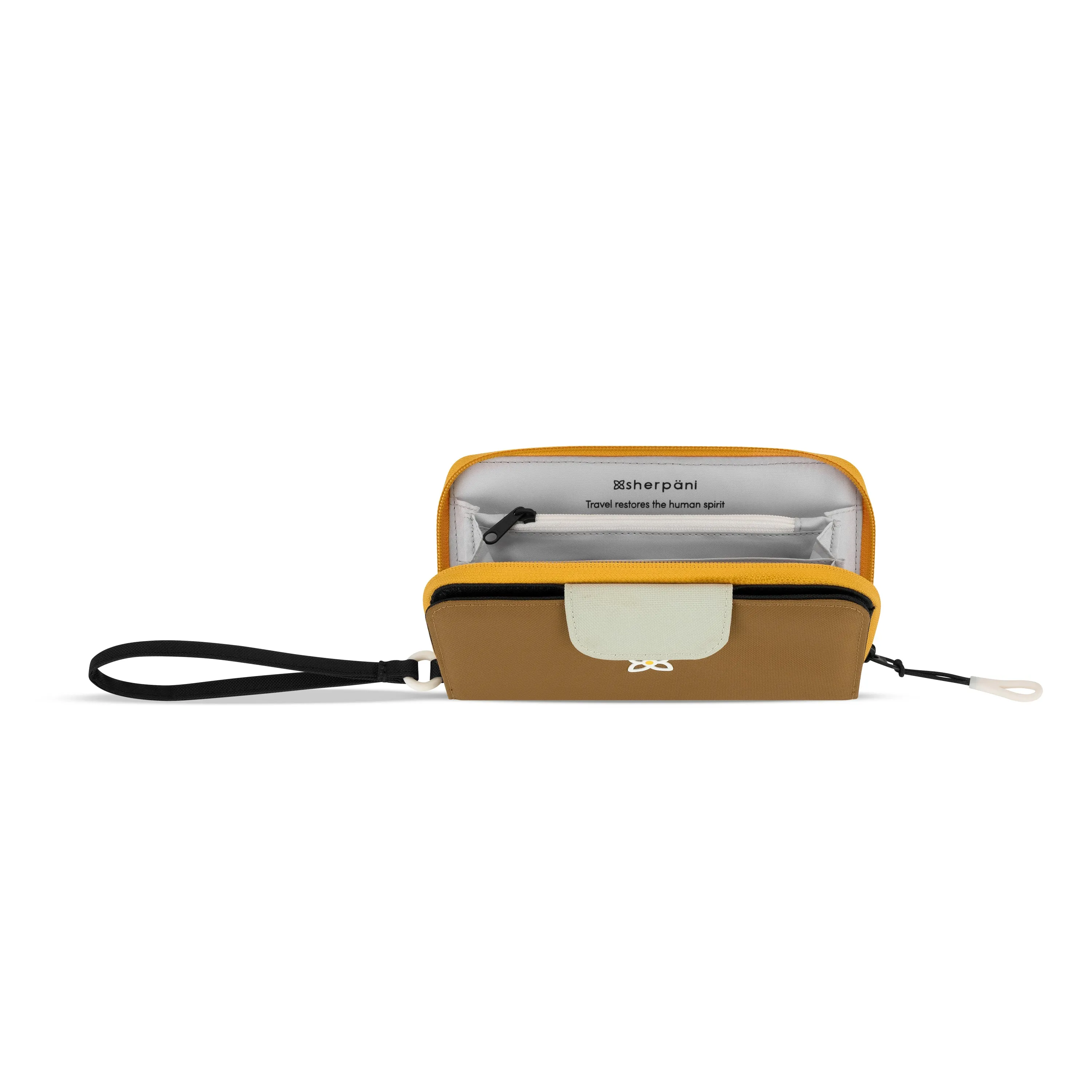 Sherpani Tulum Long Wristlet Wallet elmwood