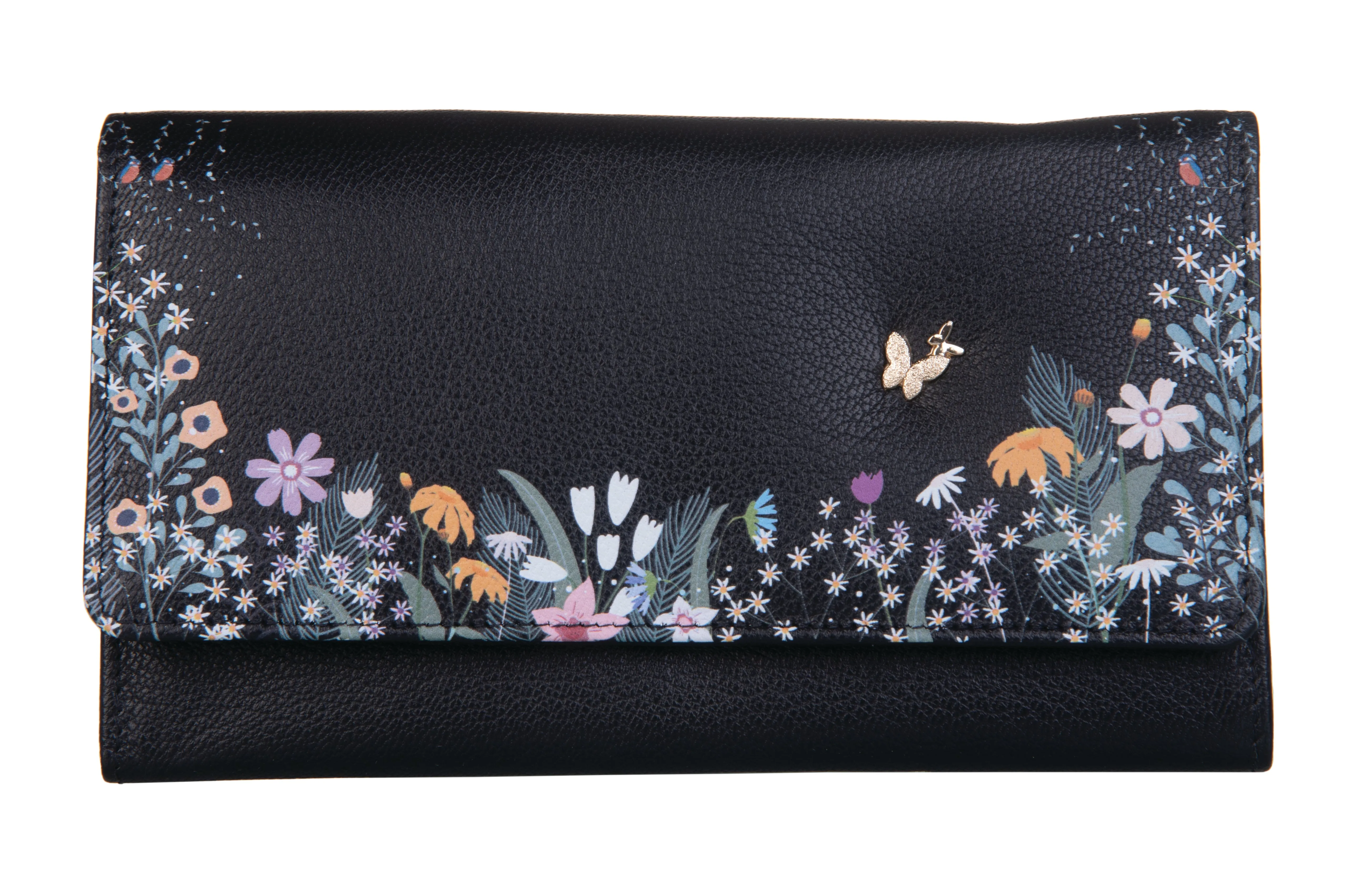 Shiloh Matinee Purse Black - Mala Leather