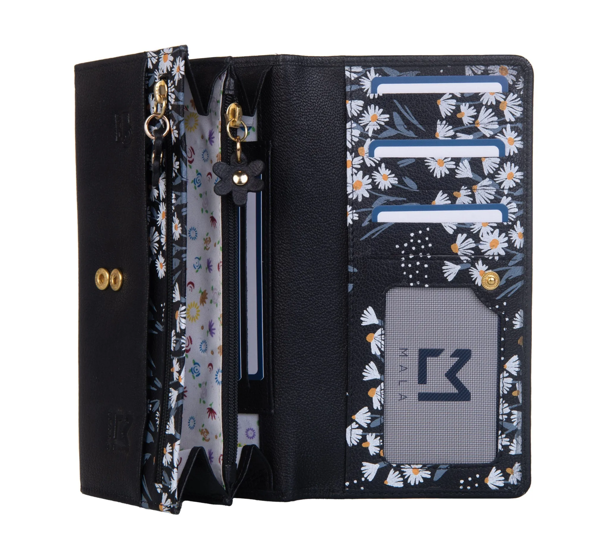 Shiloh Matinee Purse Black - Mala Leather