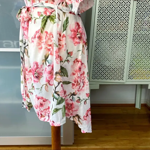 Show Me Your MuMu Brie Robe in Garden of Blooms