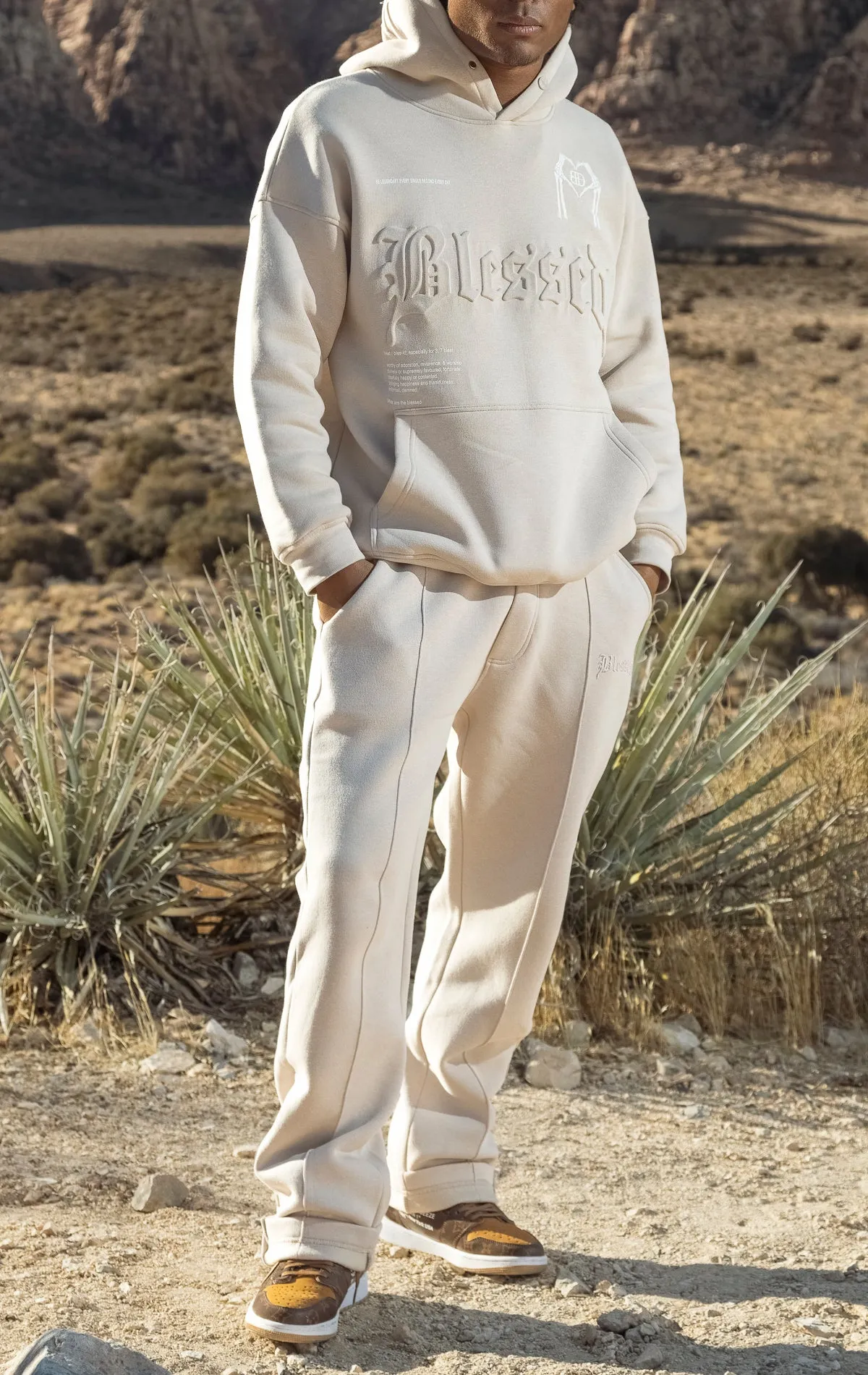 Signature Embossed Hoodie