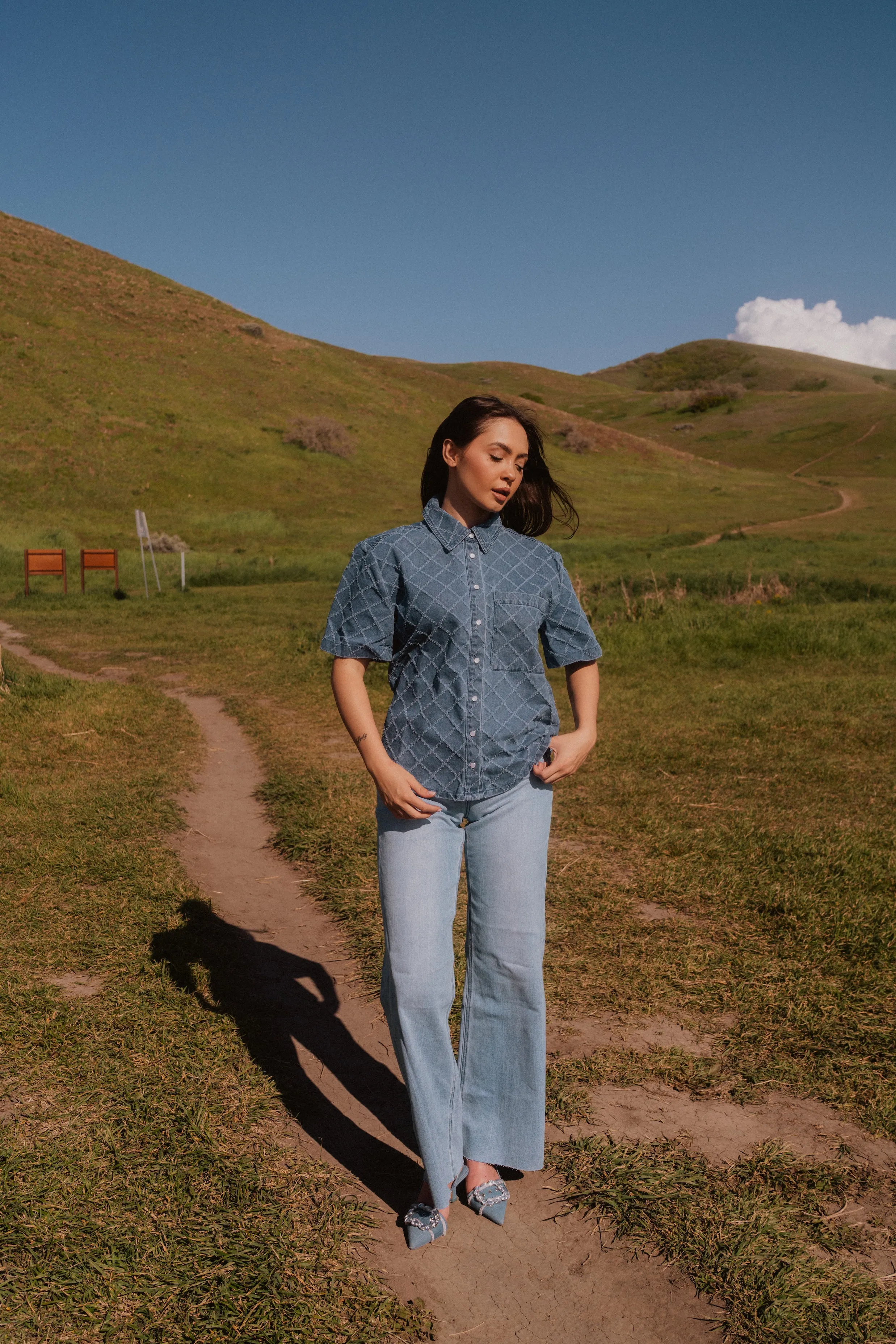 Skipper Denim Top