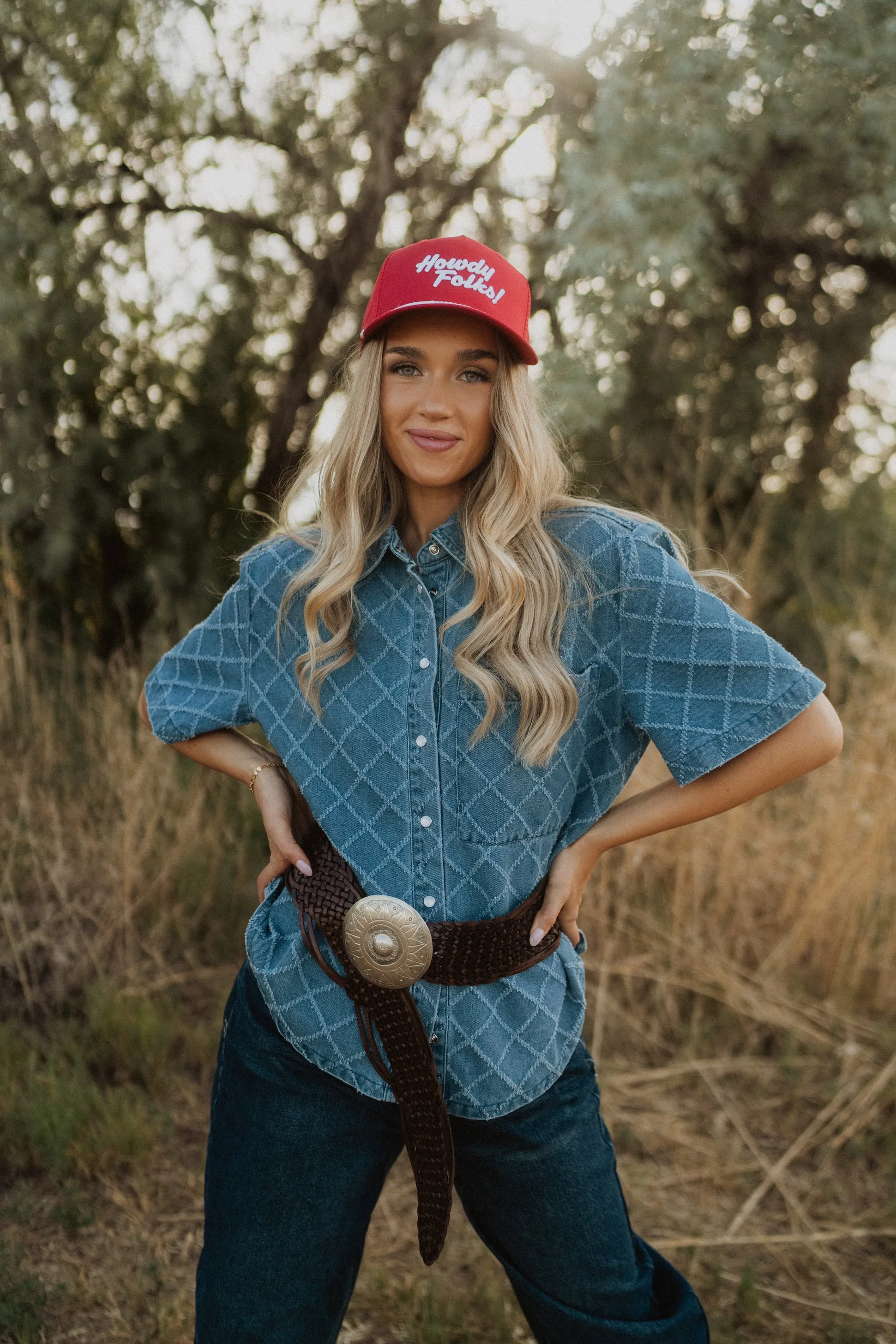 Skipper Denim Top