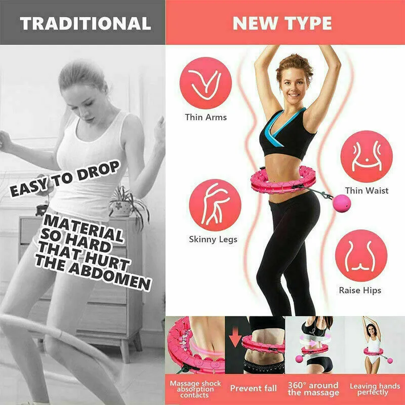 Slim Waist Weighted Hula Hoop