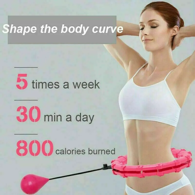 Slim Waist Weighted Hula Hoop