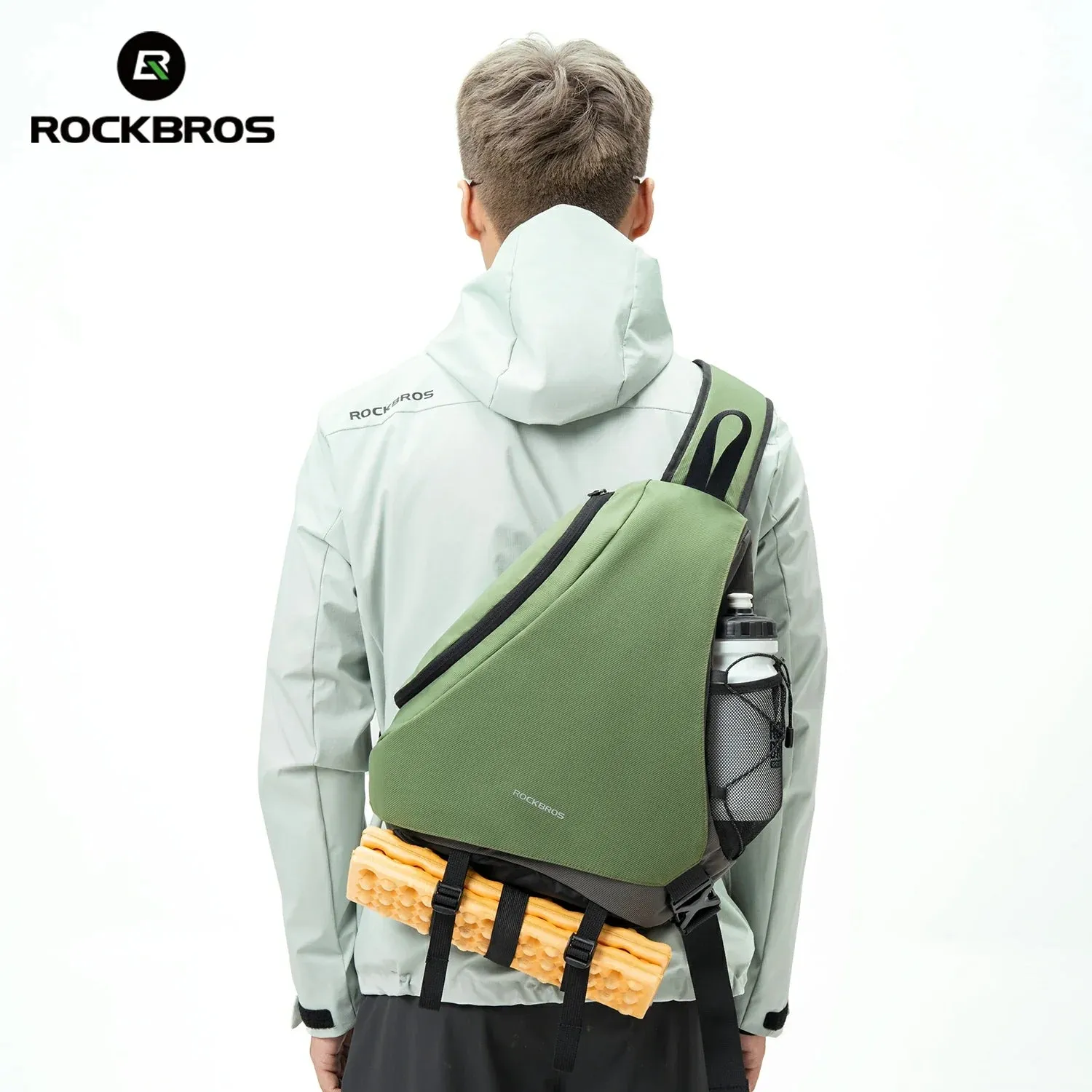 Sling Magnetic International tracking Quick shipping 11.5L Crossbody Travel ROCKBROS Buckle Shoulder Bag Backpack