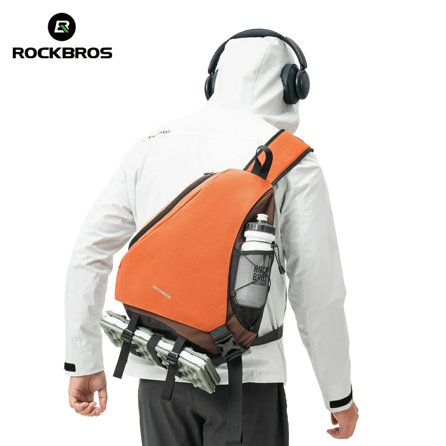 Sling Magnetic International tracking Quick shipping 11.5L Crossbody Travel ROCKBROS Buckle Shoulder Bag Backpack
