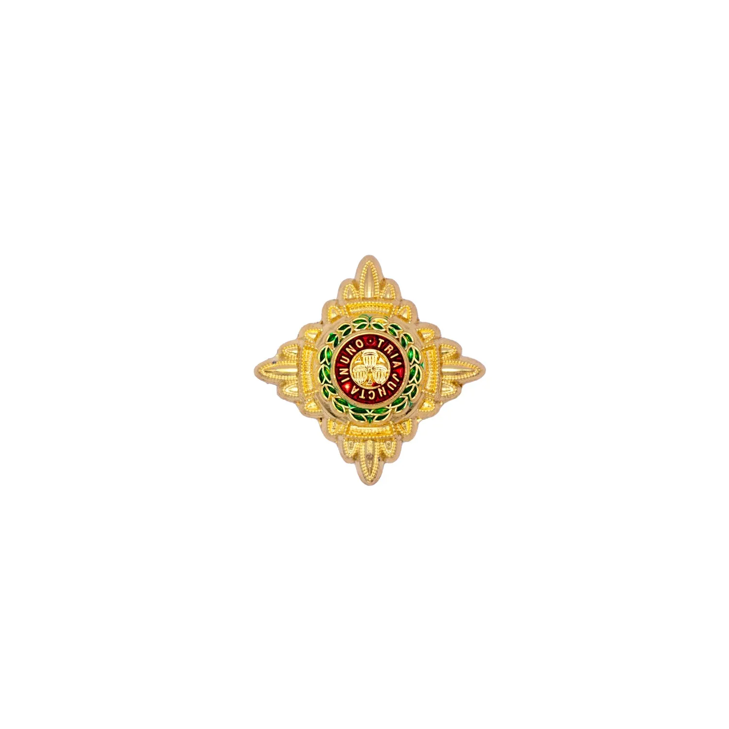 Small Bath Star Shoulder Strap Badge